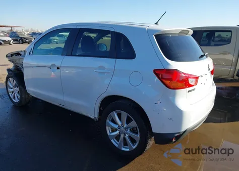 2015 Mitsubishi Outlander Sport Es from USA, damaged, VIN 4A4AP3AUXFE045289